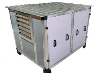 Дизельный генератор Вепрь АДП 7/4-Т400/230 ВЛ1-Б в контейнере с АВР